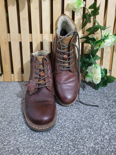 Gunuine real leather - men's, fur