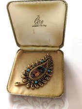 Vintage Ciro Statement Leaf Brooch in Original Ciro Box