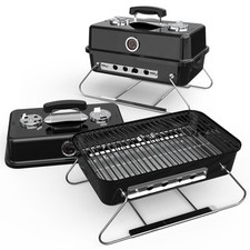 Portable BBQ Charcoal Grill Ideal Camping, Festivals, Travel with Foldable Legs