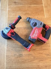 Milwaukee SDS And Angle Grinder 18v