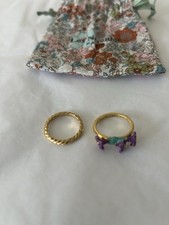 Les nereides ring duo gold - les,