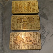 Yu-Gi-Oh! 2020 2021 2022 Set of 3 EMPTY Mega Tin / Tablet - Excellent Condition 