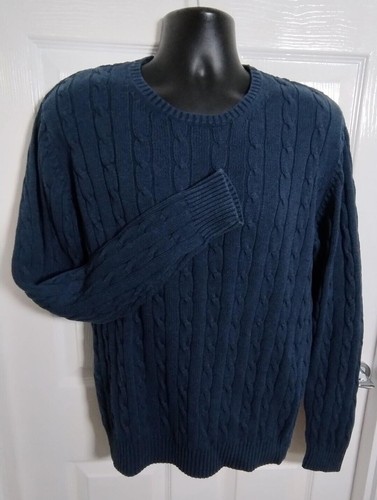 Blue harbour cable knit - knit, jumper