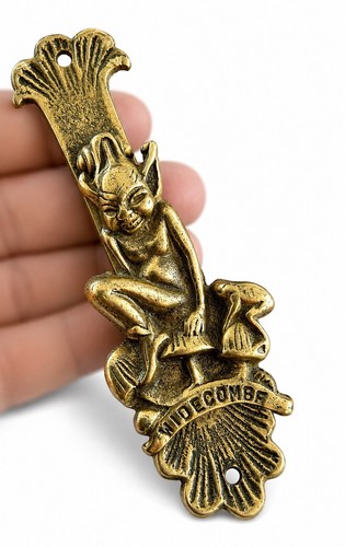 Vintage brass pixie door - vintage,