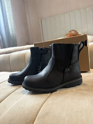 Black timberland boots - black,