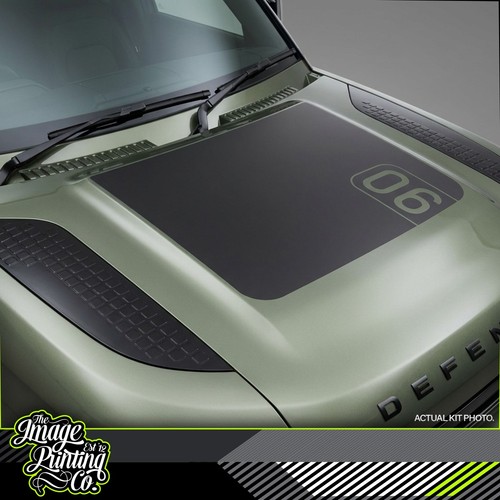 Bonnet decal fit land rover - to,
