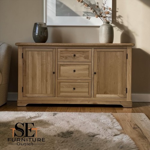 Natural solid oak large - natural,