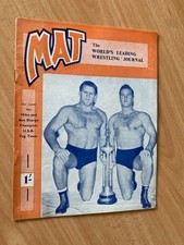 MAT - THE WORLDS LEADING WRESTLING  JOURNAL - VOL5 NO.1 -  USA TAG TEAM SHARPE