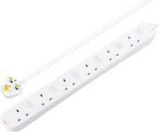 Masterplug 6 Socket Extension