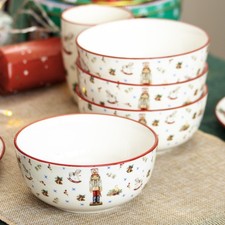 Set Of 4 Nutcracker Cereal