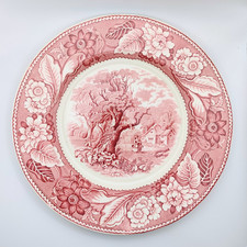 Vintage 1940's Pink Woodland &