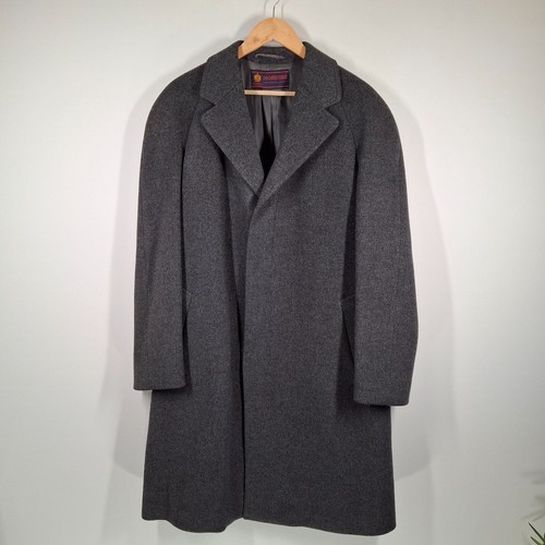 Crombie cloth overcoat mens - cloth,
