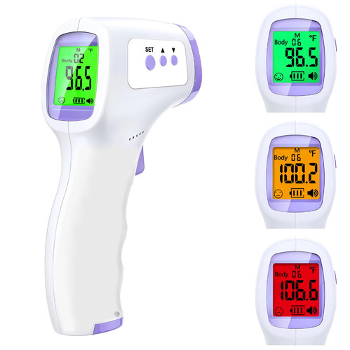 Infrared thermometer gun - thermometer,