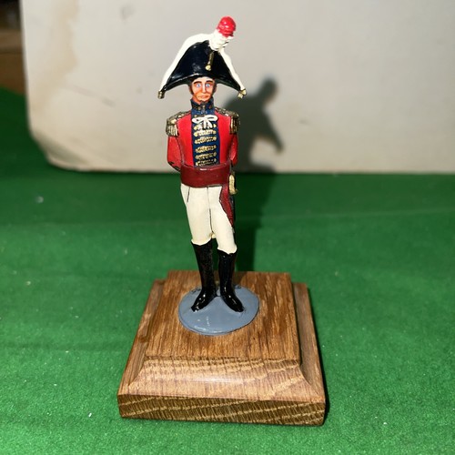 Metal napoleonic soldier - metal,