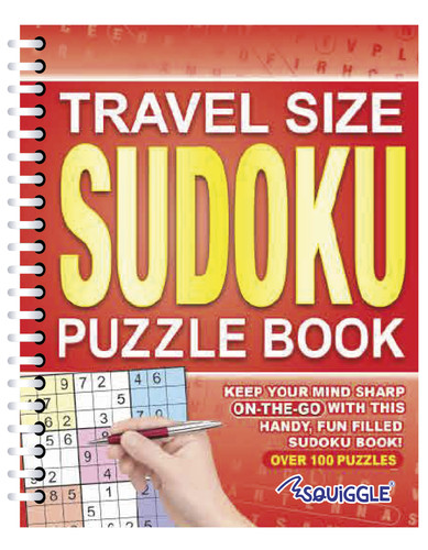 Travel size sudoku spiral - size, sudoku,