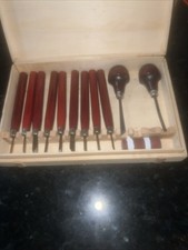 Box Of 11 Wood Chisels,