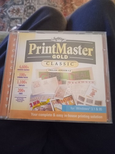 Print master gold - gold, classic