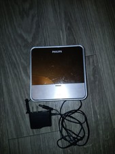 Philips White Gray Radio Alarm