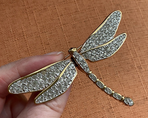 Vintage swarovski dragonfly - vintage,