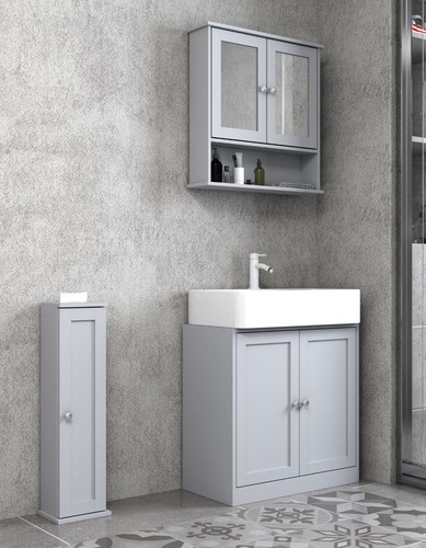 3pc bathroom wood - unit, under