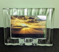 MARQUIS by Waterford "OMNIA" Lead Crystal Photo Picture Frame: 4X6", Germany