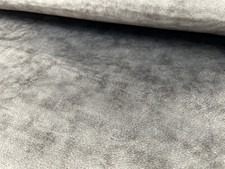 VELVET UPHOLSTERY FABRIC GREY
