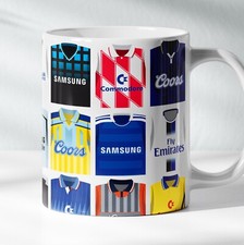 Chelsea FC Mug 11oz Classic Football Kits History Ceramic Coffee Cup CFC Gift