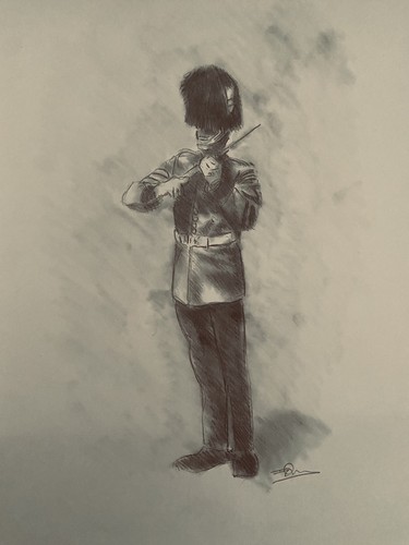 British soldier welsh guards - british,