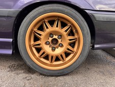 BMW E36 M3 EVO Sunflower Wheels, Set Of 4. Staggered. Style 18. Genuine