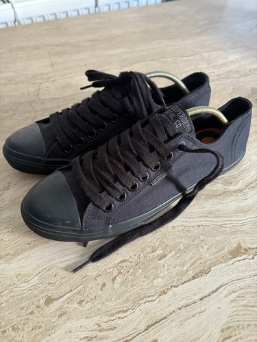 Superdry mens canvas trainers - canvas,