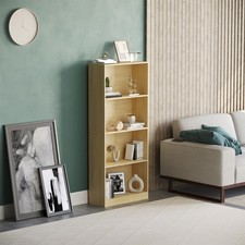 2 3 4 5 Tier Wooden Bookcase