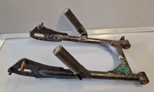 HONDA CB100 N SWING ARM WITH PILLION FOOTRESTS & BRAKE TORQUE ARM - FREE UK P+P