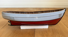 Vintage Billings Boats Nordsokutter Wooden Model Gina 2 Unfinished 51cm x 15cm
