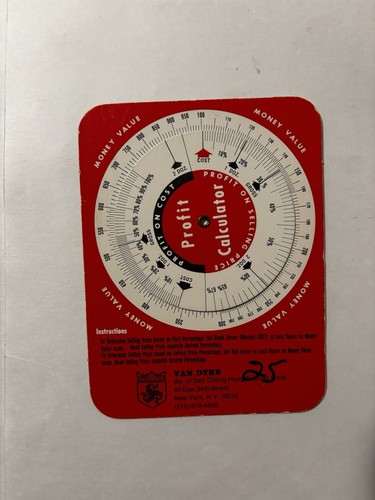 Vintage van dyke profit - vintage,