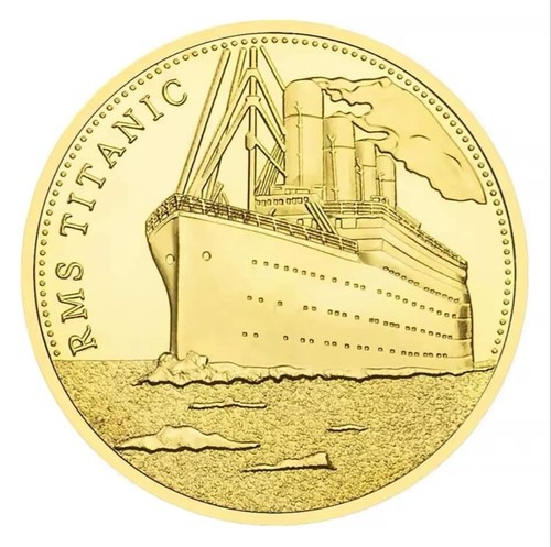 Rms titanic coin the voyage - coin,