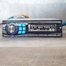 ALPINE CDA-9857 1Din Car Stereo CD Deck Unit tested with HARNESS