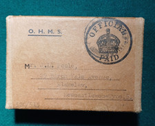 WW2  OHMS  BOX   USED FOR