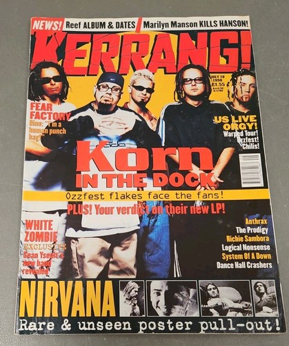 Kerrang magazine 708 korn - magazine,