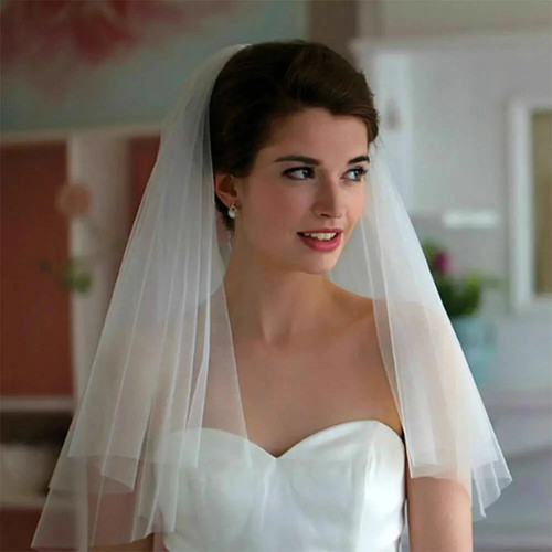 New two layer wedding veil - wedding,