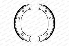 Brake Shoe Set, parking brake FSB624 FERODO for MERCEDES-BENZ VW PUCH