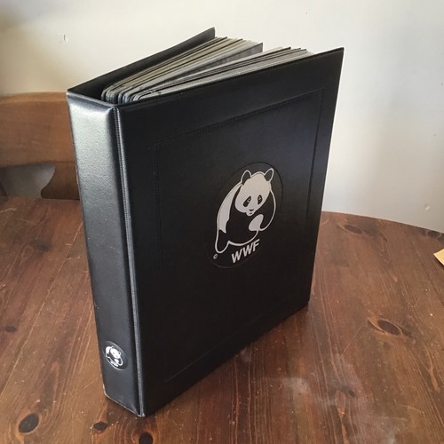 Wwf stamp and cover album - cover, with
