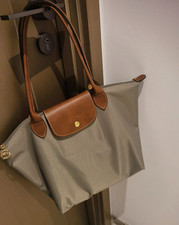 Longchamp Le Pliage Grey  Medium