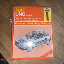 Fiat Uno 45 55 60 70 Turbo IE Haynes Manual 1983 to 1988 Petrol Models