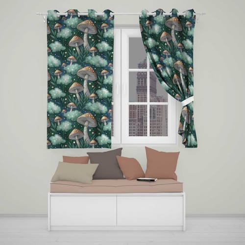 Blackout eyelet curtains - blackout,