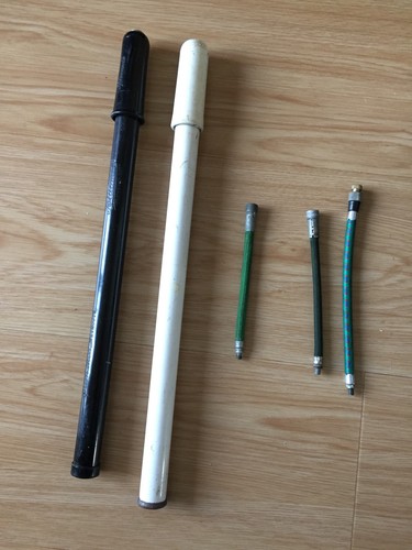 Old bike pumps made - old,