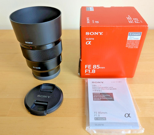 Sony 85mm 8 sel85f18 - fe,