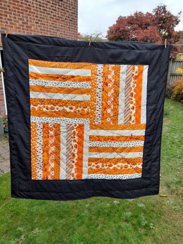 Large patchwork lap - , quilt