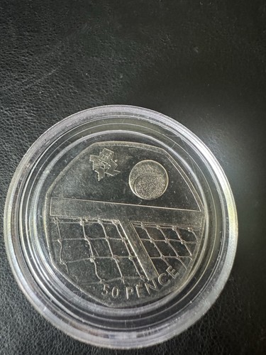 2012 olympics tennis 50p coin - tennis,