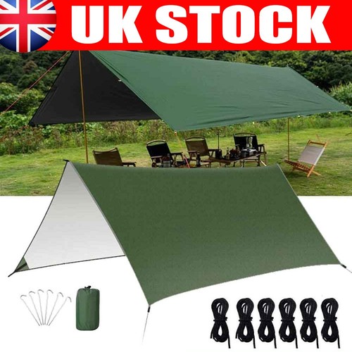 Waterproof camping tent - camping, tarp