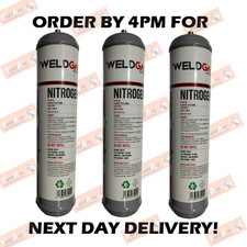 3 X NITROGEN N2 DISPOSABLE GAS